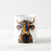 Patchwork Bull Mug (Centre)
