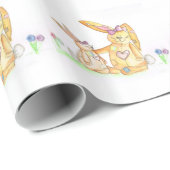 patchwork bunnies / bunny konbit cadeaupapier (Rol Hoek)