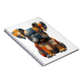 Patchwork Carnet français Bulldog (Côté Droit)