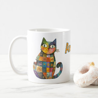 Patchwork Cat Mug - Il Vous Suffit D'Ajouter Votre