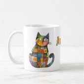 Patchwork Cat Mug - Il Vous Suffit D'Ajouter Votre (Gauche)