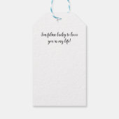 Patchwork Cat Valentijn Cadeaulabel (Achterkant)