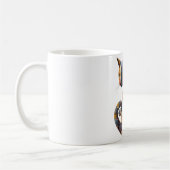 Patchwork Chat Mug (Gauche)