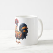 Patchwork Cockerel Mug (Devant droit)
