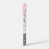 Patchwork collage, kleurrijke en creatieve telefoo iPhone 15 hoesje (Linkerkant)