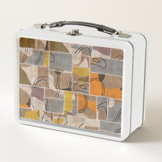Patchwork collage, quilt mix patroon (Voorkant)
