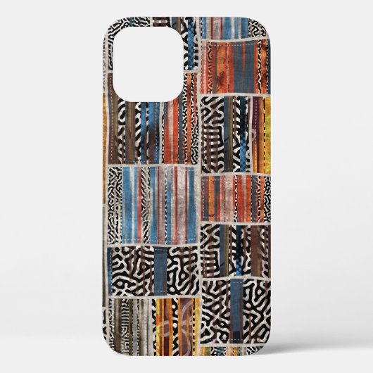 Patchwork Collage: Quiltpatroon Extravaganza Case-Mate iPhone Case (Achterkant)