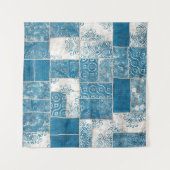 Patchwork Collage: Quiltpatroon Mix Wandkleed (Voorkant (horizontaal))
