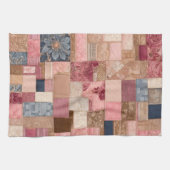 Patchwork coloré Quilt Art Cuisine Serviette (Horizontal)