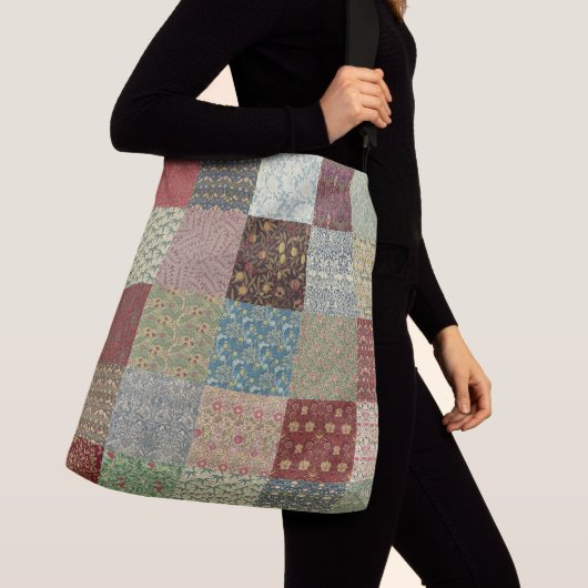 Patchwork-coördinaten Crossbody Tas (Dichtbij)