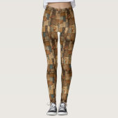 Patchwork Crazy Quilt Leggings (Voorkant)