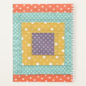 Patchwork de courtepointe personnalisée (Dos)