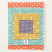 Patchwork de courtepointe personnalisée (Dos)