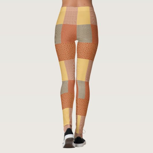 Patchwork De Motifs 1 Leggings (Dos)
