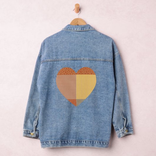 Patchwork De Motifs 1 Veste Denim (Hangar)