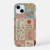 Patchwork de patchwork floral botanique Rose pour  (Verso)