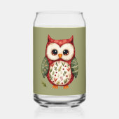 Patchwork de style folk art représentant un hibou (Verso)