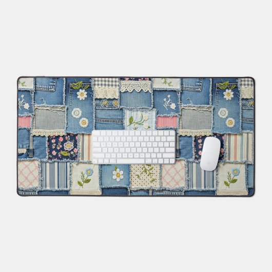 Patchwork Denim (Clavier et souris)