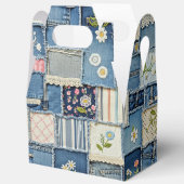 Patchwork Denim Bedankdoosjes (Open)