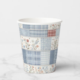 Patchwork Denim Koala Baby - Paper Cups Papieren Bekers