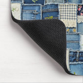 Patchwork Denim Muismat (Hoek)