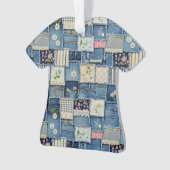 Patchwork Denim Ornament (voorkant)