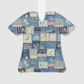 Patchwork Denim Ornament (achterkant)