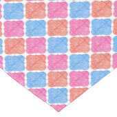 Patchwork-diamantpatroon Korte Tafelloper (Hoek)