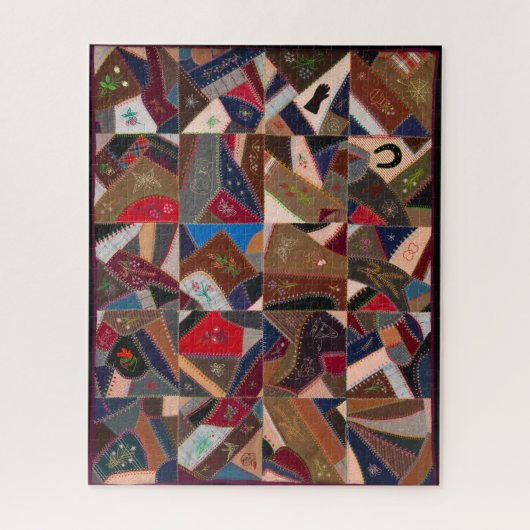 Patchwork difficile American Crazy Quilt Puzzle (Vertical)