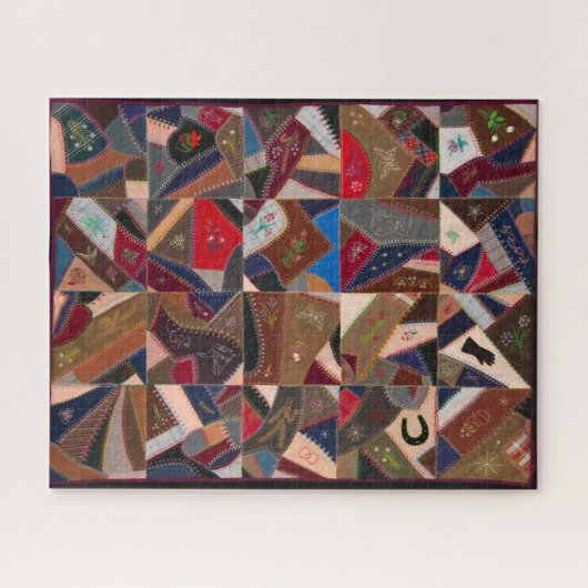 Patchwork difficile American Crazy Quilt Puzzle (Horizontal)