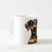 Patchwork Dog Mug (Devant gauche)
