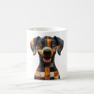 Patchwork Dog Mug