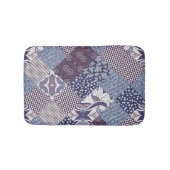 Patchwork Doodle: Boho naadloos. Badmat (Voorkant)