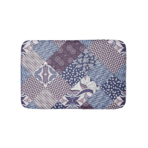 Patchwork Doodle: Boho naadloos. Badmat