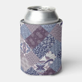 Patchwork Doodle: Boho naadloos. Blikjeskoeler (Blikje Voorkant)