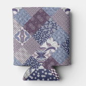 Patchwork Doodle: Boho naadloos. Blikjeskoeler (Achterkant)