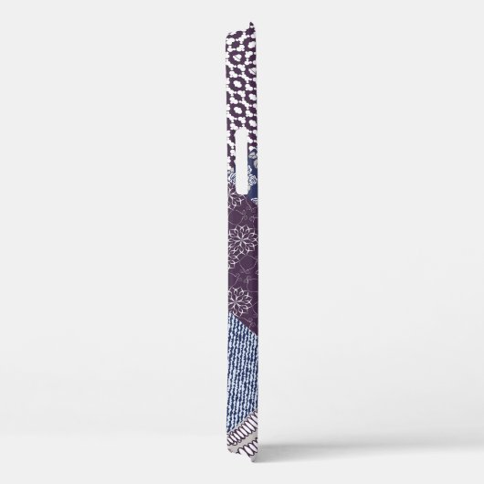 Patchwork Doodle: Boho naadloos. Case-Mate iPhone Case (Achterkant / Rechts)