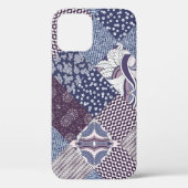 Patchwork Doodle:  Boho naadloos. Case-Mate iPhone Case (Achterkant)
