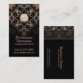 Patchwork Earth Handcraft Art Carte de visite (Devant / Derrière)