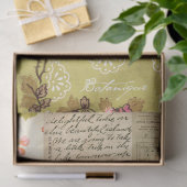  patchwork Floral Butterfly - lospagina Tissuepapier (Geschenk)