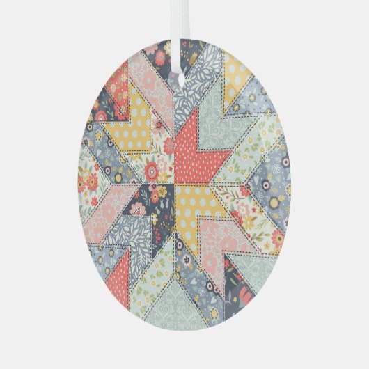 Patchwork Floral: Ornament (Voorkant links)
