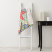 Patchwork Floral:  Ornament Sherpa Deken (In situ)