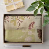 patchwork Flowers en Ephemera-ontkoppeling Tissuepapier (Geschenk)