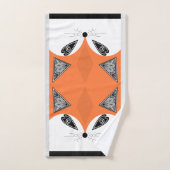 Patchwork Fox, applique Fox, Fox, kinderen Bad Handdoek (Handdoek)