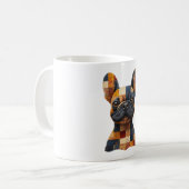 Patchwork French Bulldog Mug (Devant gauche)