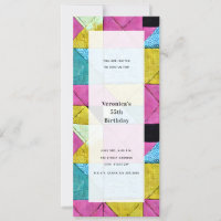 Patchwork geïnspireerd algemene feestelijkheden