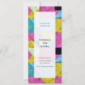 Patchwork Geïnspireerd Generieke All Purpose Party Kaart (Voorkant)