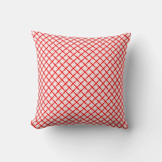 Patchwork Georgia Vlag Patroon Kussen (Voorkant)