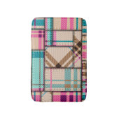 Patchwork geruite, naadloze achtergrond. badmat (Voorkant Verticaal)