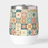 , patchwork gewatteerde look (Voorkant)